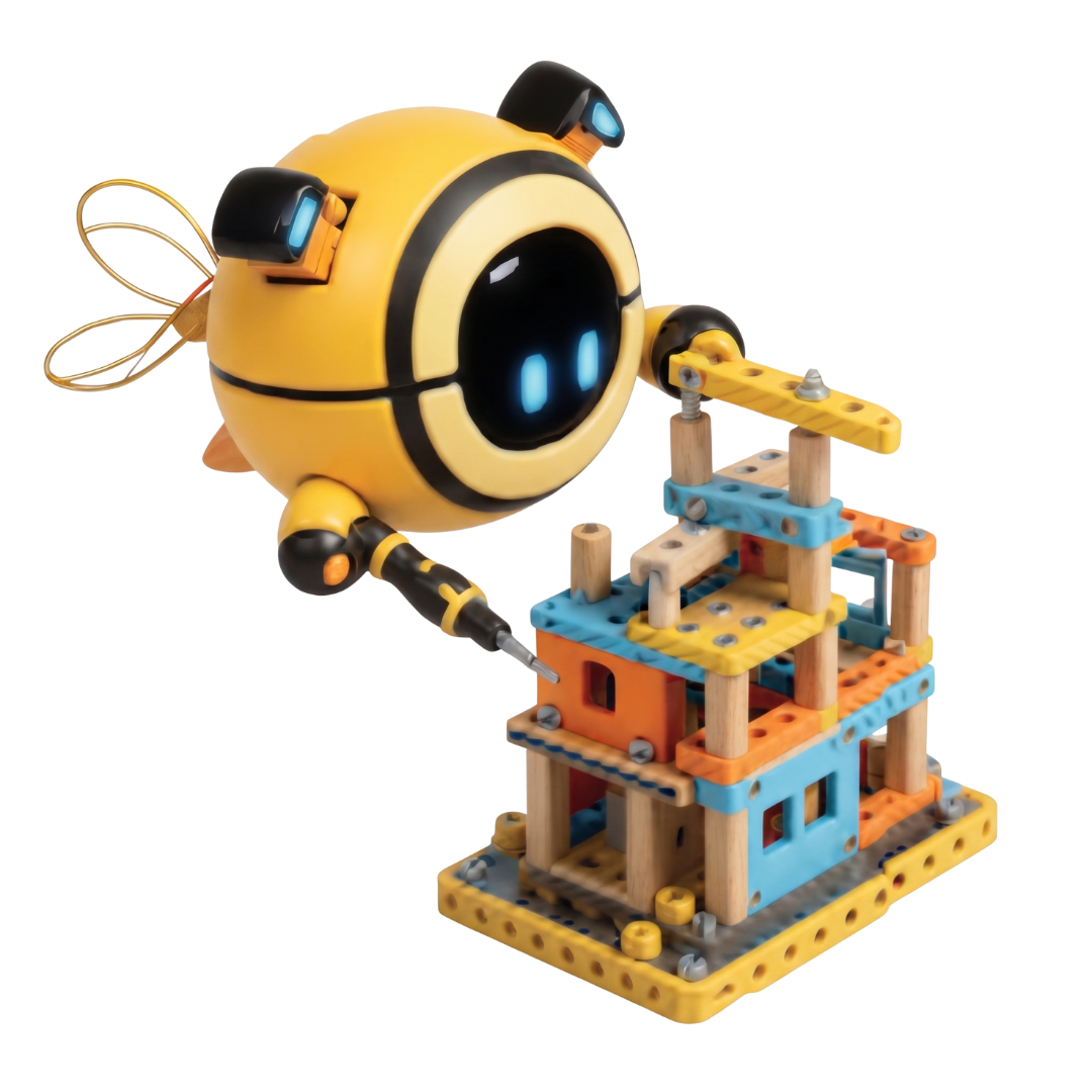 Mascote LUX4Maker — Construções
