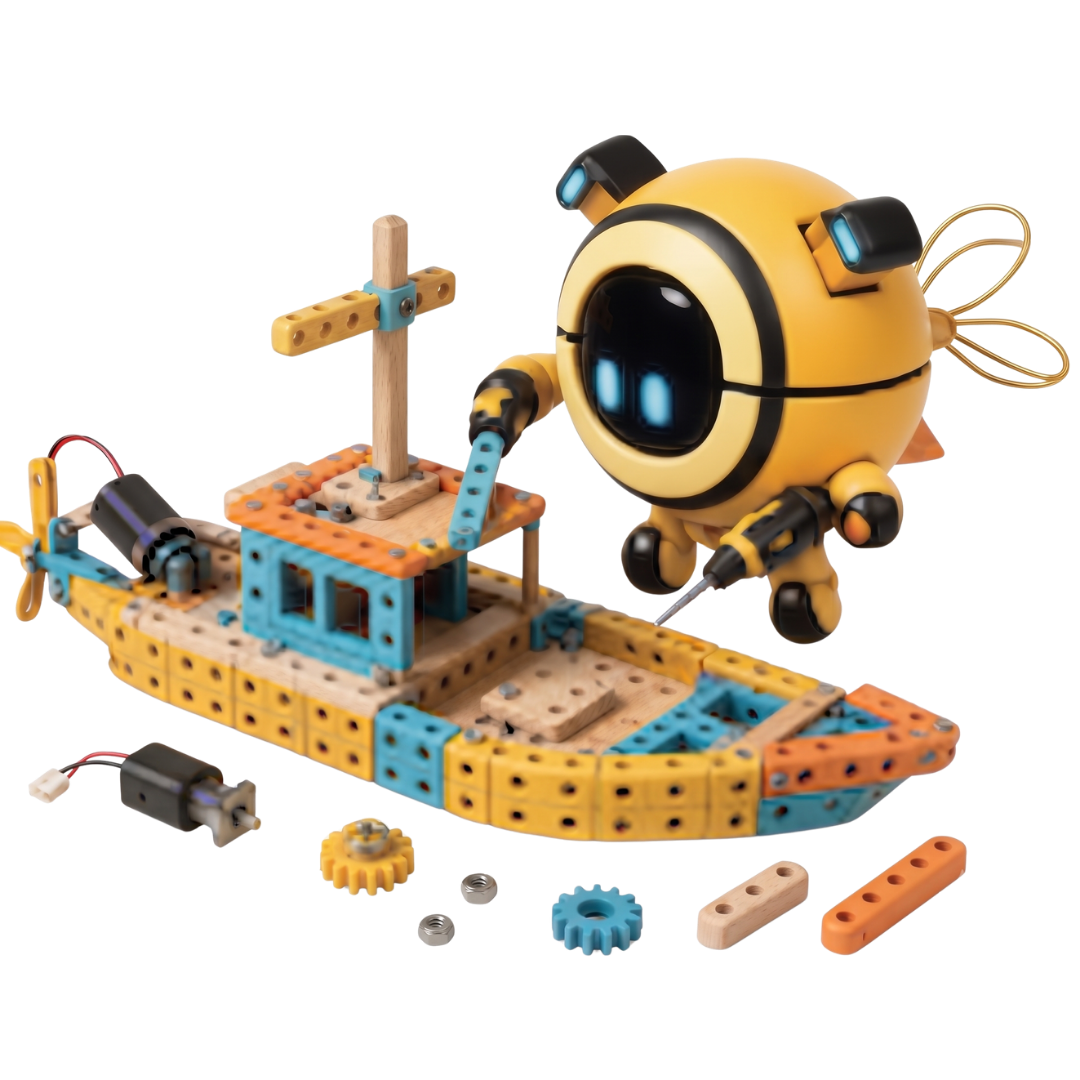 Mascote LUX4Maker — Navegações